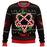 Hail Santa Ugly Christmas Sweater: Festive and Fun Holiday Apparel