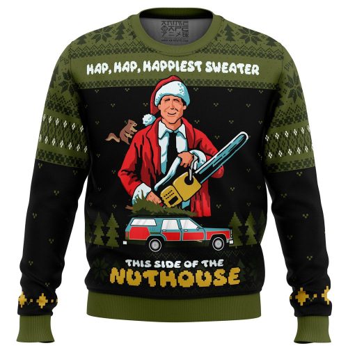 Hap Hap Happiest Sweater – National Lampoon s Christmas Vacation Ugly Christmas Sweater