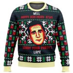 Get Festive with The Office Ugly Christmas Sweater – Happy Birthday Jesus Edition