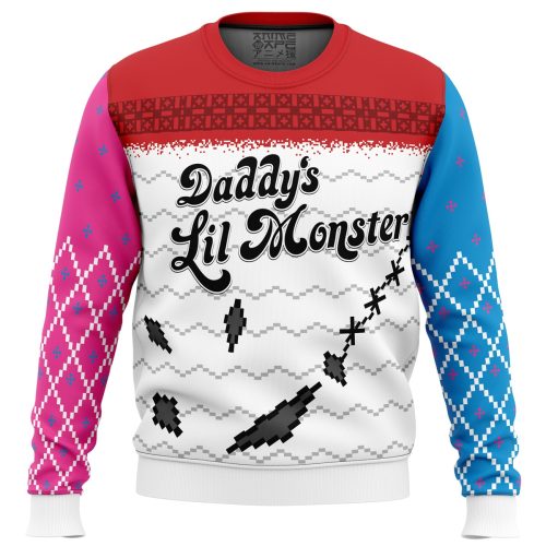 Get Festive with a Harley Quinn Suicide Squad Ugly Christmas Sweater – Perfect for DC Fans!