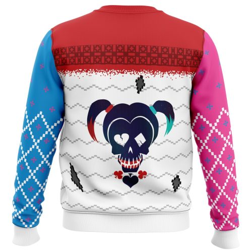 Get Festive with a Harley Quinn Suicide Squad Ugly Christmas Sweater – Perfect for DC Fans!