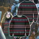 Harry Potter And The Philosopher’s Stone Hermione Ugly Christmas Sweater, All Over Print Sweatshirt
