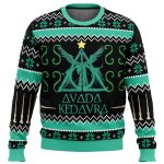 Magical Harry Potter Avada Kedavra Ugly Christmas Sweater – Enchant Your Holiday Style!