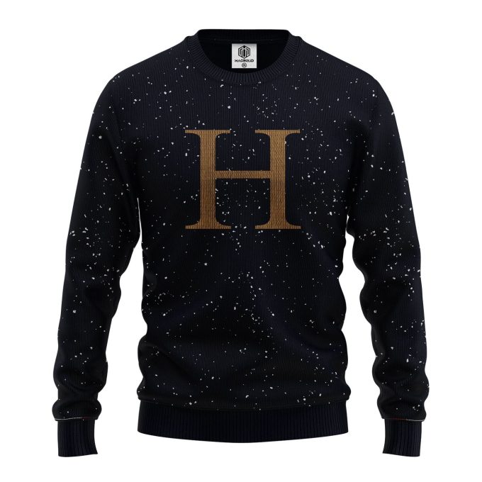 Harry Potter H Ugly Christmas Sweater