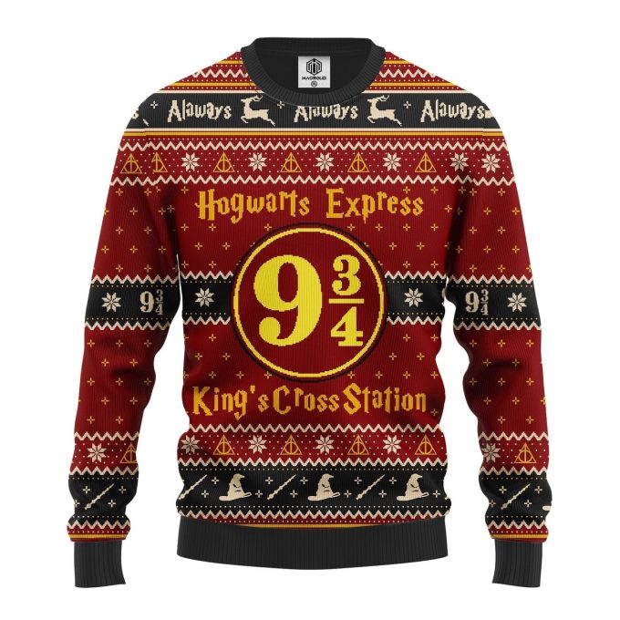 Harry Potter Hogwart 934 Ugly Christmas Sweater