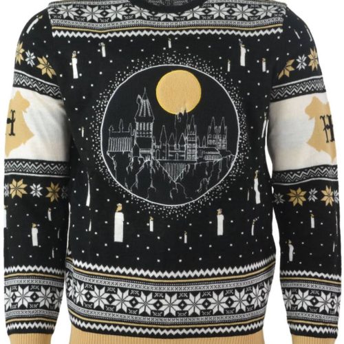 Harry Potter Hogwarts Castle Christmas Ugly Christmas Sweater, All Over Print Sweatshirt