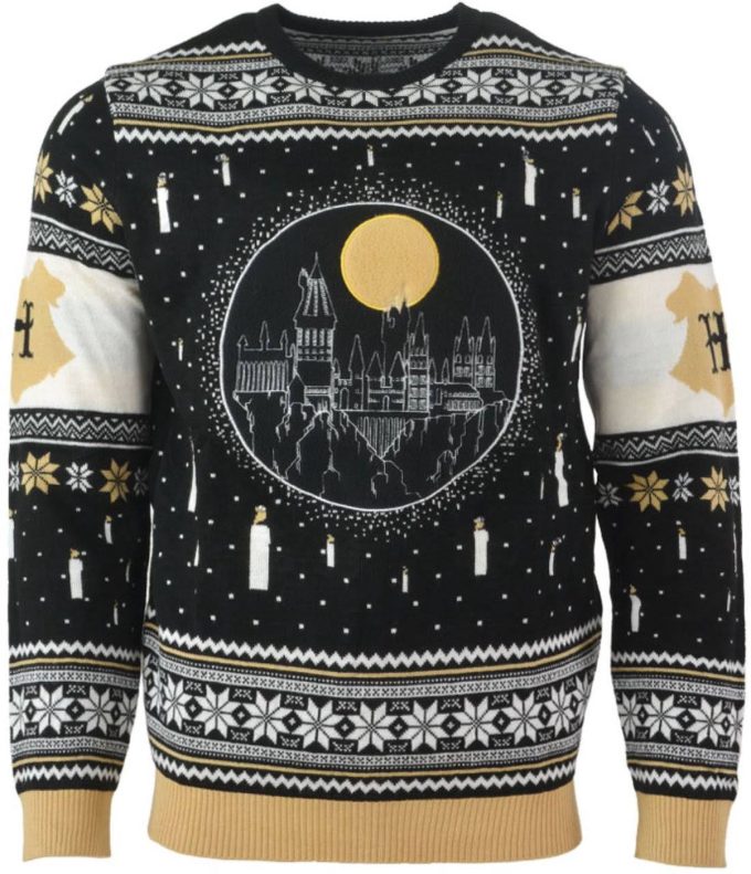 Harry Potter Hogwarts Castle Christmas Ugly Christmas Sweater, All Over Print Sweatshirt