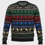 Harry Potter Hogwarts Houses Ugly Christmas Sweater
