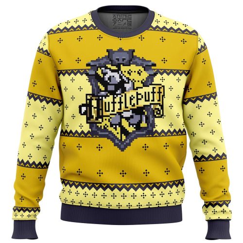 Magical Harry Potter Hufflepuff Ugly Christmas Sweater: Show Your Wizardry Style!