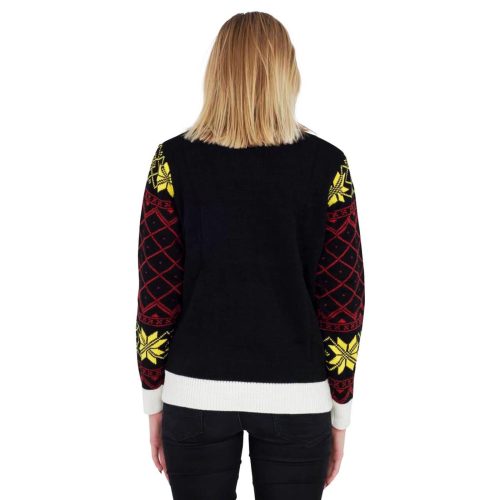 Harry Potter Owl Deathly Hallows Ugly Christmas Sweater Knit Wool Sweater