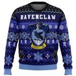 Get Festive with Harry Potter Ravenclaw Ugly Christmas Sweater – Perfect for Fans!