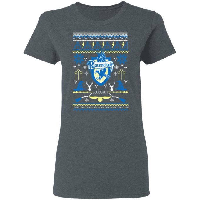Harry Potter Ravenclaw Ugly Christmas Sweater, Long Sleeve