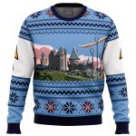 Hogwarts Ugly Christmas Sweater – Harry Potter Retro Style