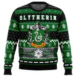 Harry Potter Slytherin House Ugly Christmas Sweater, All Over Print Sweatshirt
