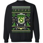 Harry Potter Slytherin Ugly Christmas Sweater, Long Sleeve