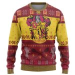 Harry Potter The Movie Gryffindor Ugly Christmas Ver 2 Custom Ugly Sweater