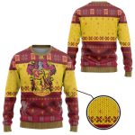 Harry Potter The Movie Gryffindor Ugly Christmas Ver 2 Custom Ugly Sweater
