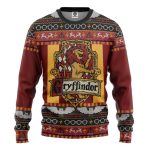 Harry Potter The Movie Gryffindor Ugly Christmas Ver 3 Custom Ugly Sweater