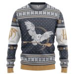 Harry Potter The Movie Hedwig Ugly Christmas Custom Ugly Sweater