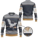 Harry Potter The Movie Hedwig Ugly Christmas Custom Ugly Sweater