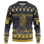 Harry Potter The Movie Hufflepuff Ugly Christmas Ver 1 Custom Ugly Sweater