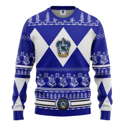 Harry Potter The Movie Ravenclaw House Custom Ugly Christmas Sweater