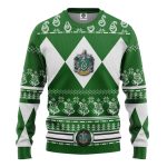 Harry Potter The Movie Slytherin House Custom Ugly Christmas Sweater