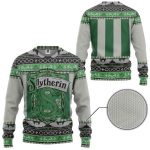 Harry Potter The Movie Slytherin Ugly Christmas Ver 3 Custom Ugly Sweater