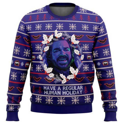 Get Festive with the Regular Human Holiday Ugly Christmas Sweater