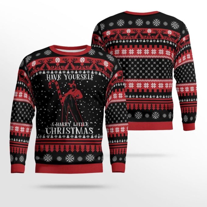 Get Festive with Have Yourself A Harry Little Christmas Ugly Sweater – Perfect Christmas Gift!