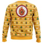 Stay Festive with Heart Ablaze Rengoku Demon Slayer Christmas Sweater – Perfect for Anime Fans!