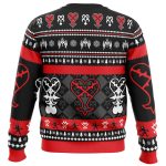 Get Festive with Heartless Christmas: Kingdom Hearts Ugly Sweater Print!