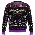 Hearts Kingdom Hearts Ugly Christmas Sweater: Festive & Fun Design for Holiday Celebrations!