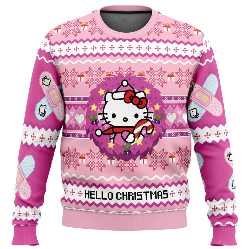Hello Christmas Hello Kitty Ugly Sweater: Festive & Adorable Xmas Apparel