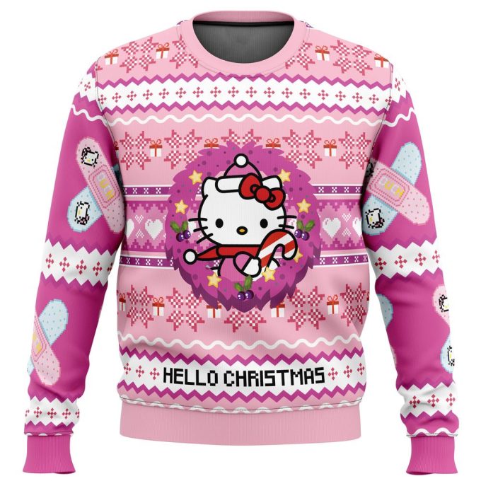 Hello Christmas Hello Kitty Ugly Sweater: Festive & Adorable Xmas Apparel