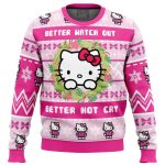 Hello Kitty Ugly Christmas Sweater: Get Festive with Hello Kitty in Town!
