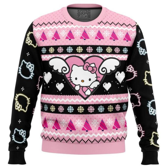 Adorable Hello Kitty Ugly Christmas Sweater – Festive and Fun Holiday Apparel