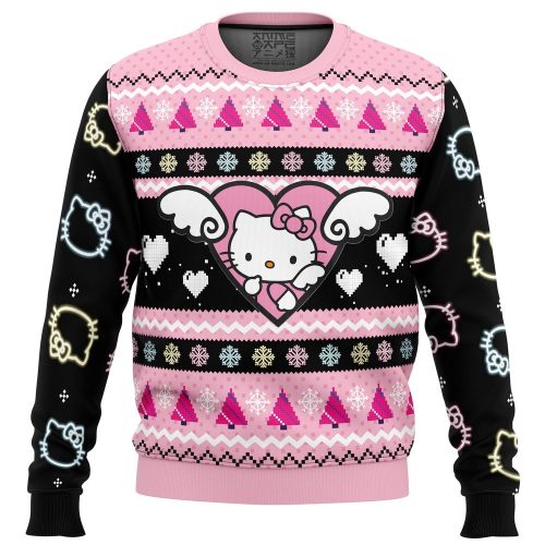 Adorable Hello Kitty Ugly Christmas Sweater - Festive and Fun Holiday Apparel