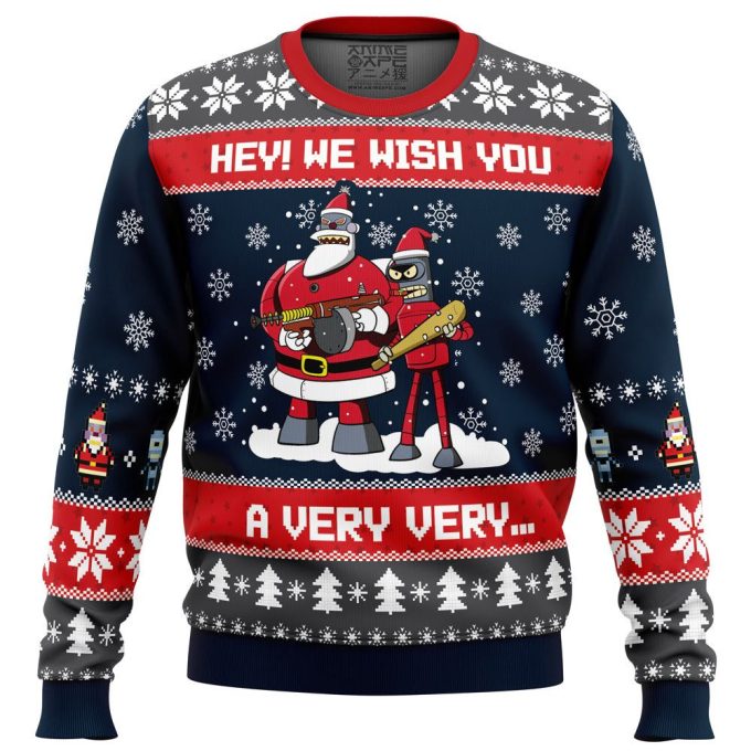Futurama Ugly Christmas Sweater: Festive & Fun Holiday Apparel