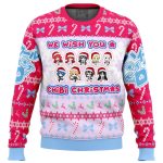 Adorable High School DXD Chibi Girls Ugly Christmas Sweater – Festive Anime Fashion