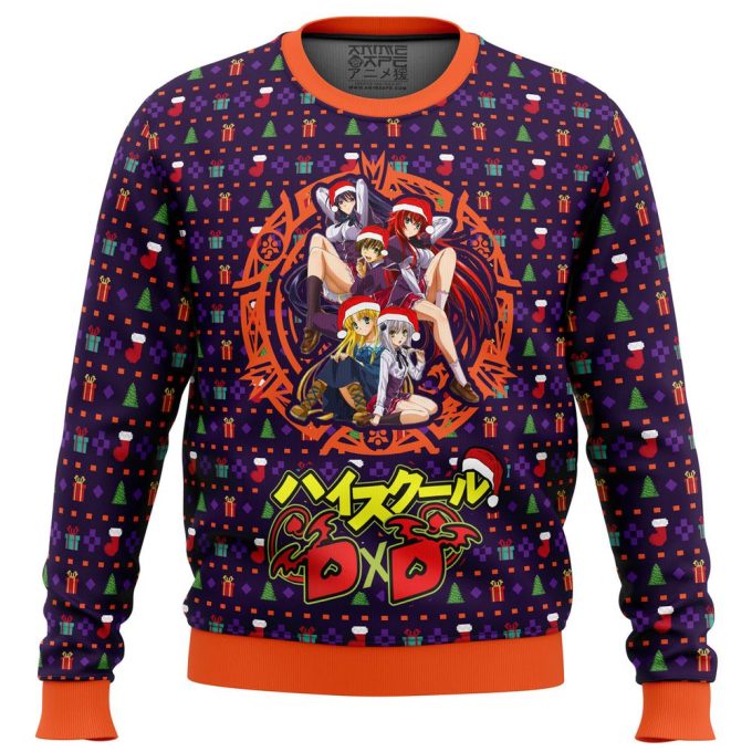 Hilarious High School DXD Ugly Christmas Sweater – Dreaming His Own Harem & More!