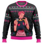 Get Festive with Hisoka Hunter X Hunter Ugly Christmas Sweater – Limited Edition Print
