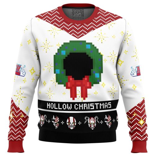 Hollow Ichigo Bleach Ugly Christmas Sweater – Festive Anime Apparel for Cosplay Fans!