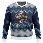 Hunter X Hunter Gon and Killua Ugly Christmas Sweater: Festive Anime Merch for Fans!