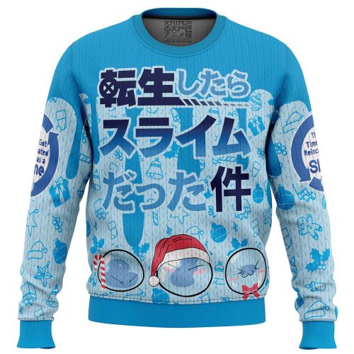 I Got Slimy Reincarnated as a Slime Christmas Sweater: Festive & Fun Holiday Apparel