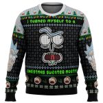 Transformed as Christmas Sweater: Rick And Morty Ugly Sweater
