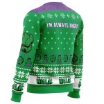 Incredible Hulk Marvel Ugly Christmas Sweater – Embrace Festive Anger!