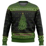 Get Festive with our Green Christmas Ugly Sweater – Perfect for a Stylish Holiday Look!