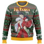 Inuyasha Alt Ugly Christmas Sweater: Festive Anime-Inspired Holiday Apparel
