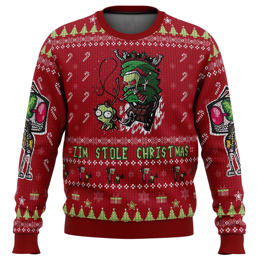 Get Festive with Invader Zim Doom Doom Doom Ugly Christmas Sweater – Limited Edition Fun! Get Festive with Invader Zim Doom Doom Doom Ugly Christmas Sweater – Limited Edition Fun!